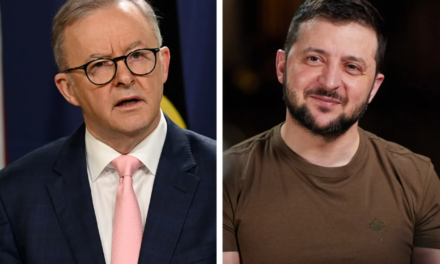 The Australian media attempts to goat Prime Minister Albanese into going to Kiev