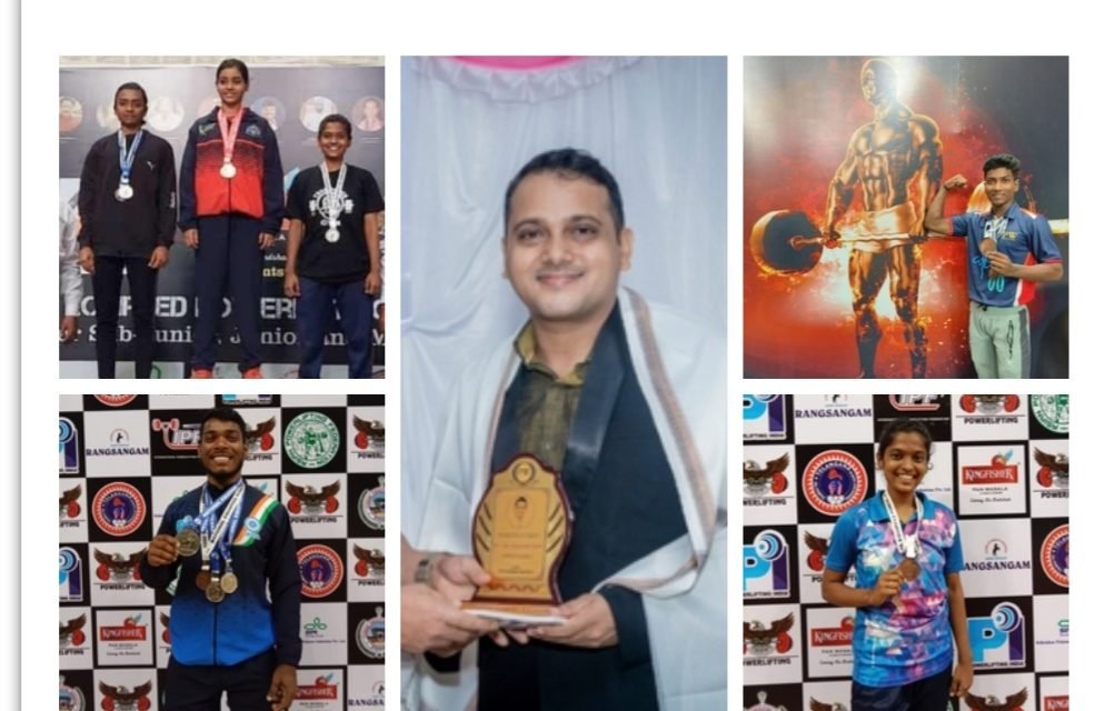 Team Maharashtra emerged as champion of National powerlifting championship