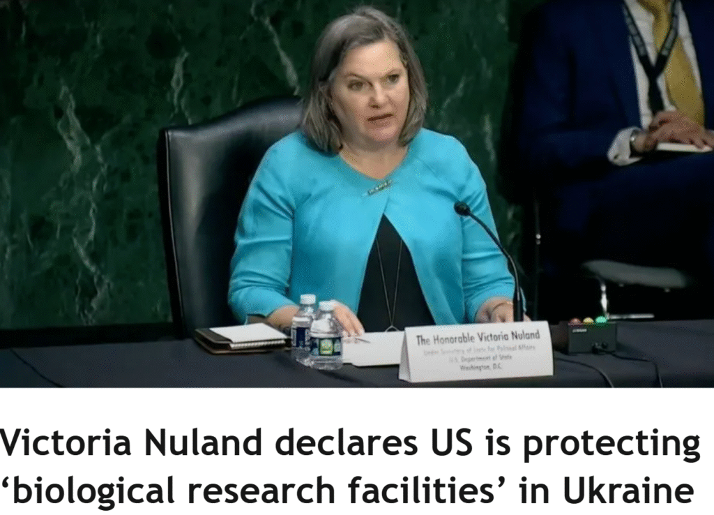 Pro Zionist and Ukraine supporter Victoria Nuland