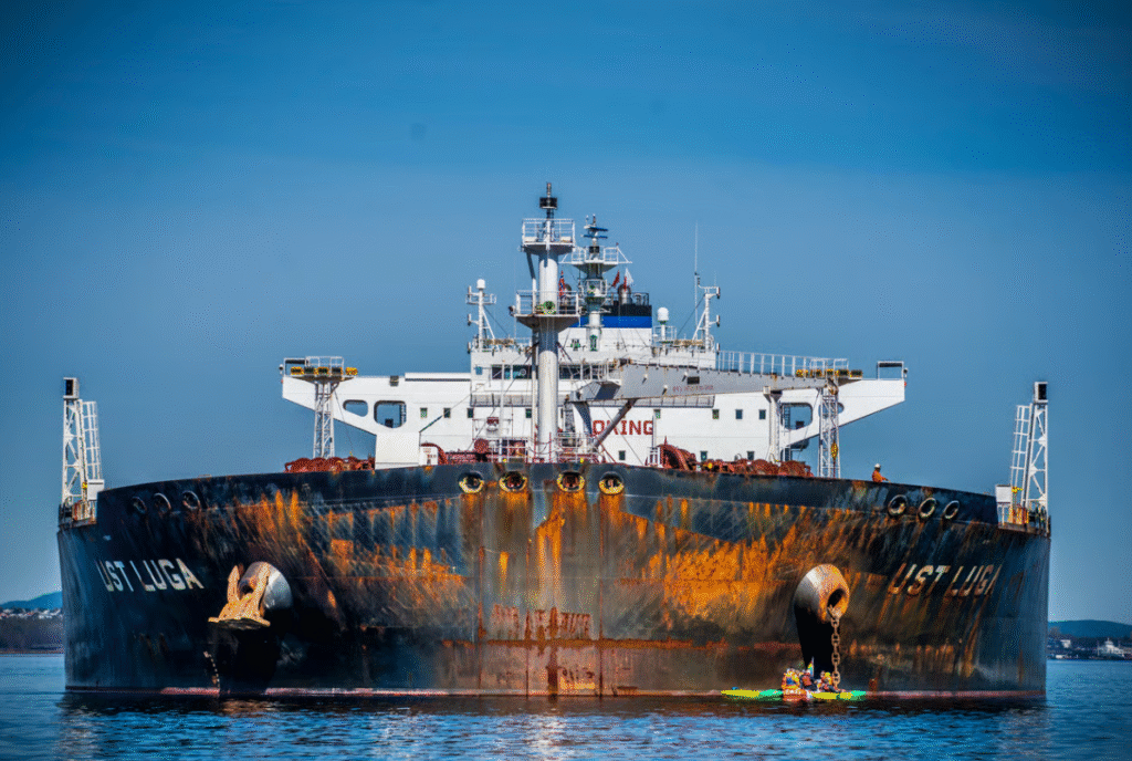Old out dated tankers