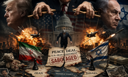 Israeli Zionists blow up peace deal