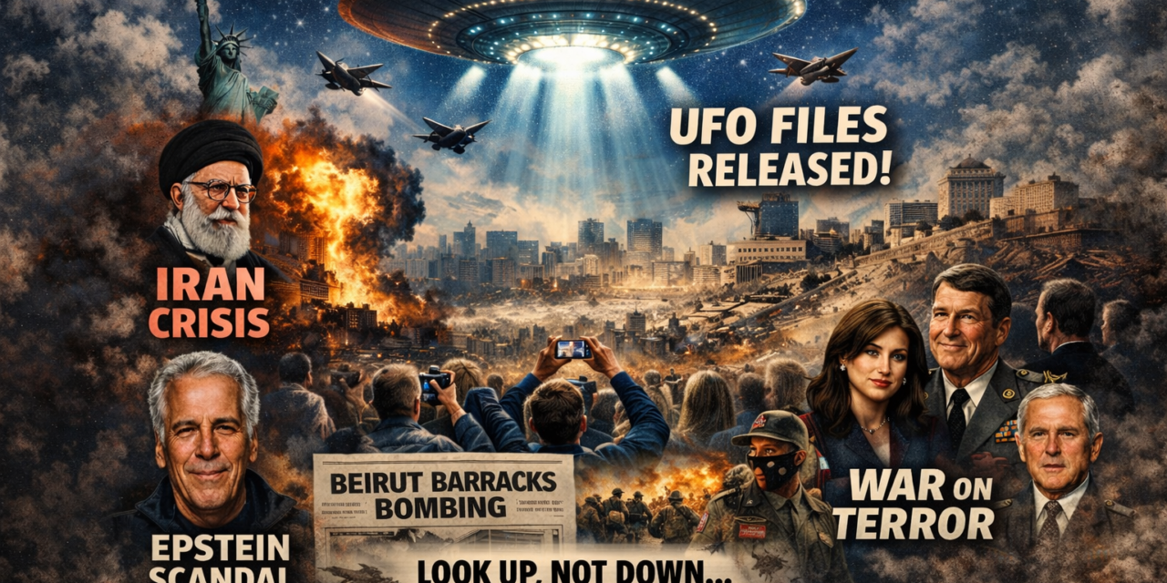 UFOs, Iran, Epstein and America’s Long History of Political Distraction