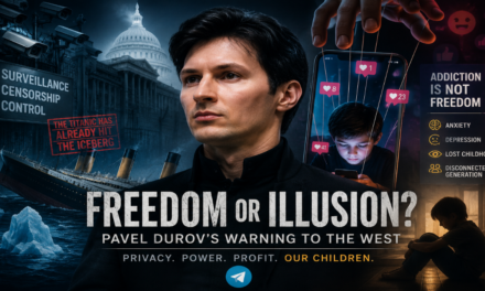 Pavel Durov is Telegram the Tobacco of the 21 Century