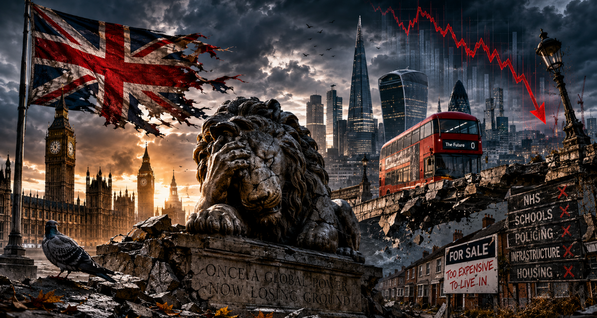 Britain’s Slow Decline A Former Power Losing Its Economic Grip