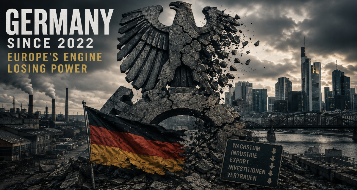 Germany’s Slow Decline Europe’s Economic Powerhouse Lost Its Edge