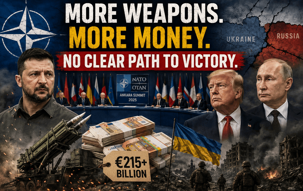 NATO’s Ankara Summit: More Weapons and Money, But No Clear Path to Victory