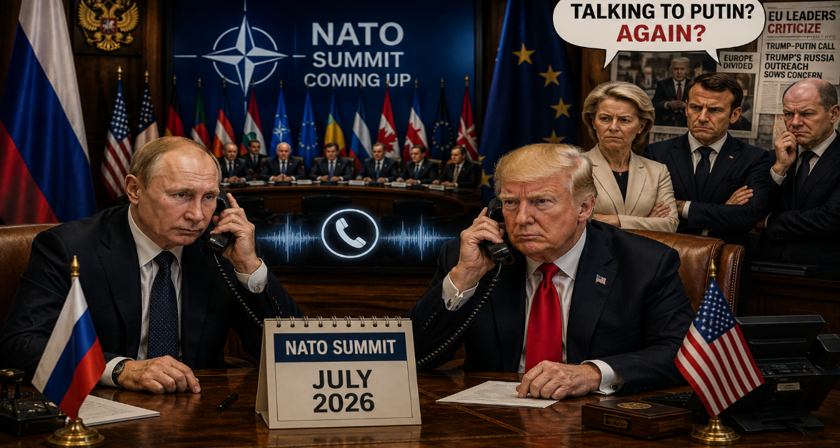 Trump and Putin Talk Again But the Silence Around Who Called Whom May Be the Most Revealing Part